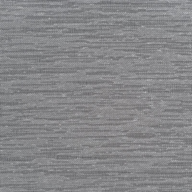 Firana gotowa biała woalowa z poziomym wzorem na taśmie 140x250 cm