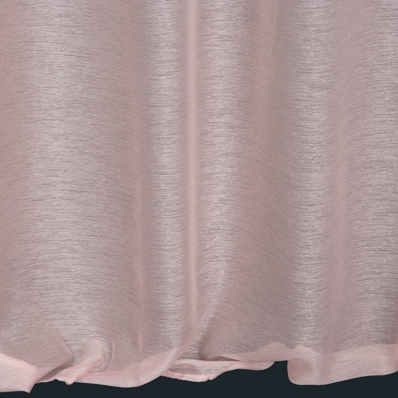 Firana gotowa różowa dziecięca z miękkimi zawieszkami księżycami 140x250 cm Firana gotowa różowa dziecięca z miękkimi zawieszkami księżycami 140x250 cm