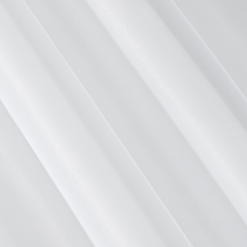 Firana nowoczesna błyszcząca na taśmie biała 350x150 cm Firana nowoczesna błyszcząca na taśmie biała 350x150 cm