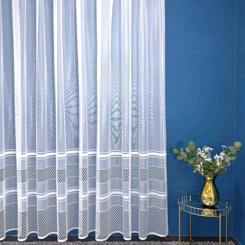 Firana żakardowa Geometryczna wys. 250 cm