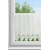 Zazdrostka gotowa biała geometryczny wzór koronka szelki 150x60 cm