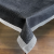 Obrus glamour z cyrkoniami antracytowy prostokątny - 130x180 cm