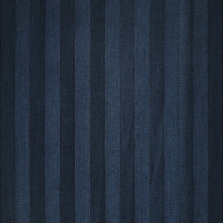 Komplet pościeli w prążki satyna bawełniana grantowa - 220x200 cm