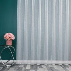 Firana gładka Markizeta Złoty Deszczyk wys. 300 cm z ołowianką